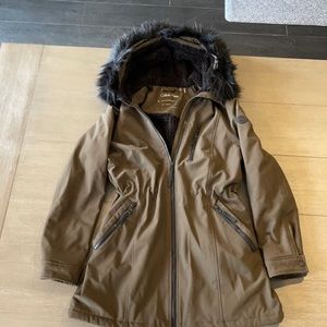 Calvin Klein Winter Jacket W/ faux fur hood
